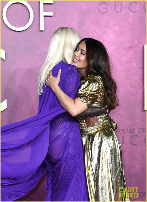 salma hayek own gucci|salma hayek and lady gaga.